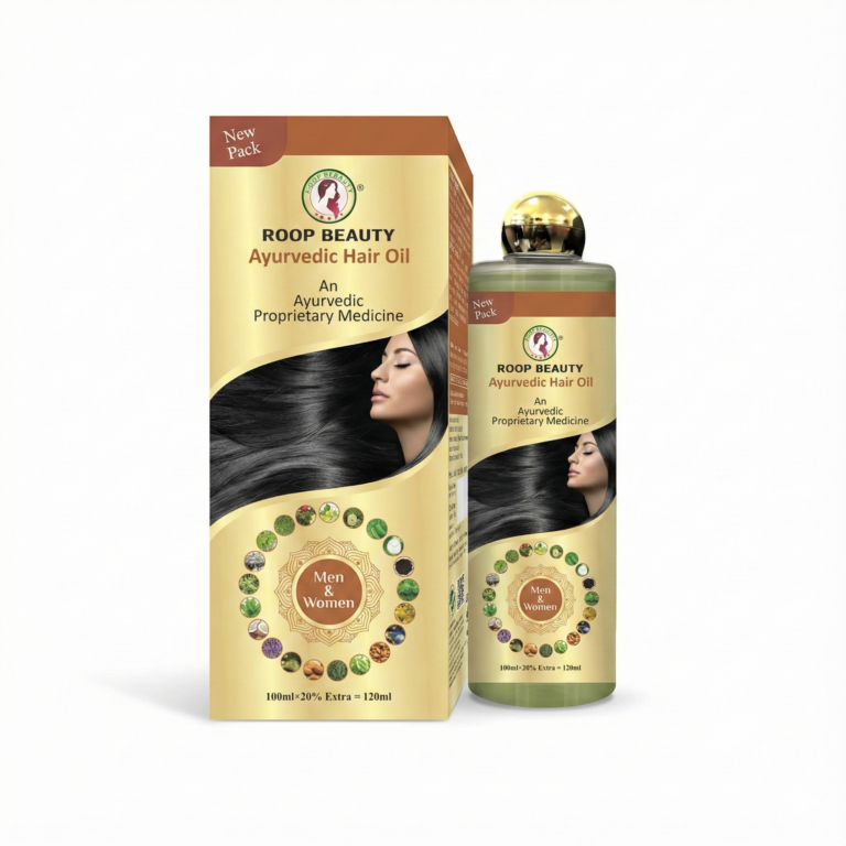 Roop Beauty Ayurvedic Hair Oil – Best Natural Hair Growth & Care Oil