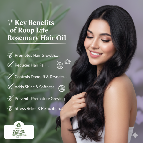 Roop Lite Rosemary Hair Oil 100ML