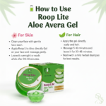 Roop Lite Aloe Vera Gel 50GM (Pack of 2)