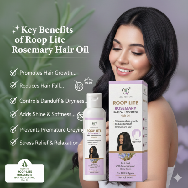 Roop Lite Rosemary Hair Oil 100ML