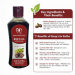 Roop Lite Reetha Harbal Shampoo 200ML - Image 4