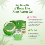 Roop Lite Aloe Vera Gel 50GM (Pack of 2)