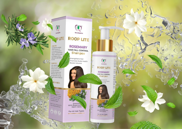 Roop Lite Rosemary Hair Fall Control Shampoo 100ML