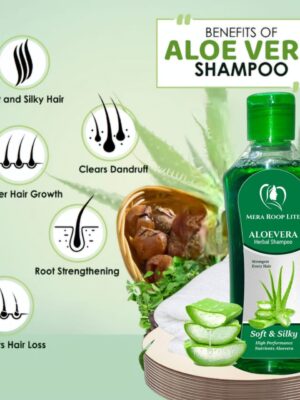 Mera Roop Lite Aloevera Harbal Shampoo 200ML