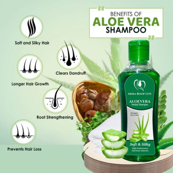 Mera Roop Lite Aloevera Harbal Shampoo 200ML