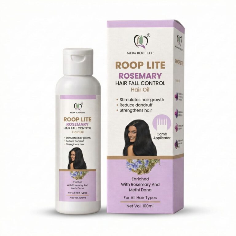 Roop Lite Rosemary Hair Oil – Natural Hair Growth & Hair Fall Control