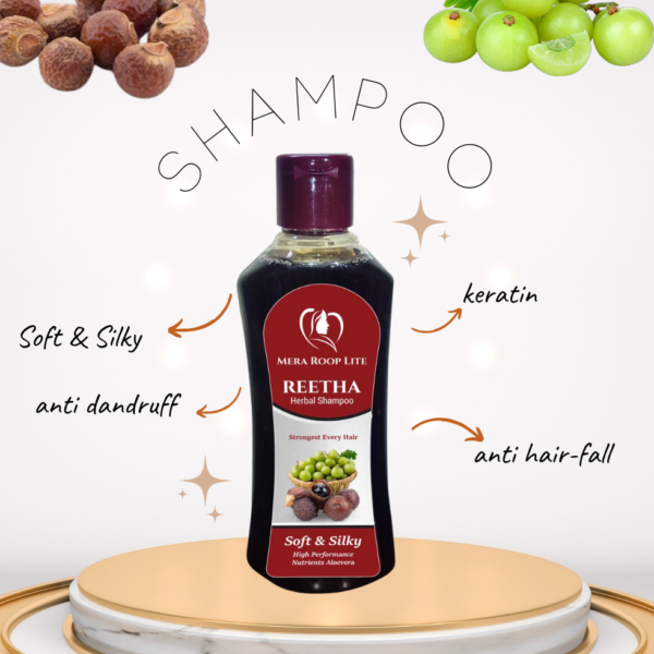 Mera Roop Lite Reetha Harbal Shampoo 200ML