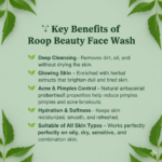 Roop Beauty Neem Aloe Vera & Tulsi Face Wash 60ML (Pack of 2)