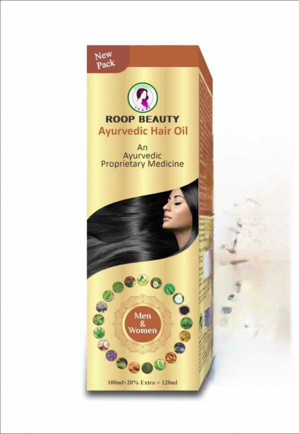 Roop Beauty Ayurvedic Hair Oil 120ML