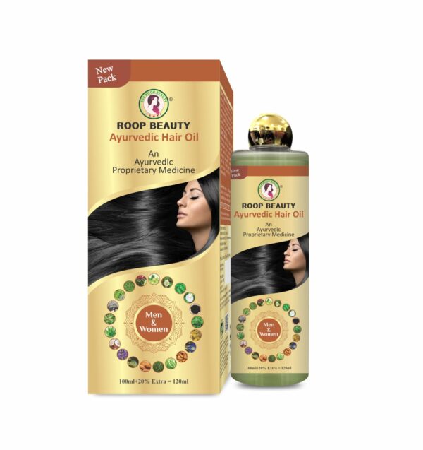 Roop Beauty Ayurvedic Hair Oil 120ML