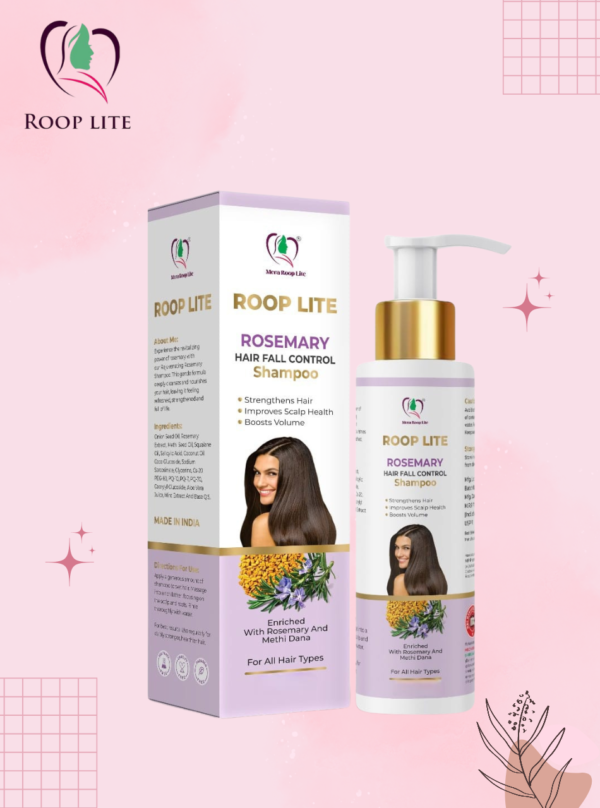 Roop Lite Rosemary Hair Fall Control Shampoo 100ML