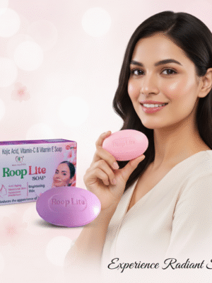Roop Lite Soap – Kojic Acid, Vitamin-C & Vitamin E Soap