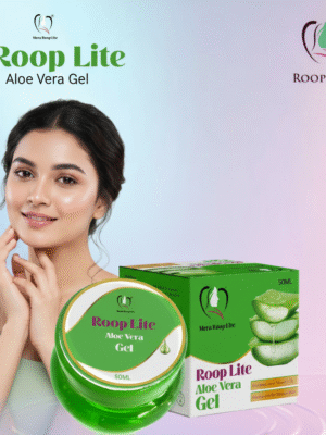 Roop Lite Aloe Vera Gel 50GM (Pack of 2)