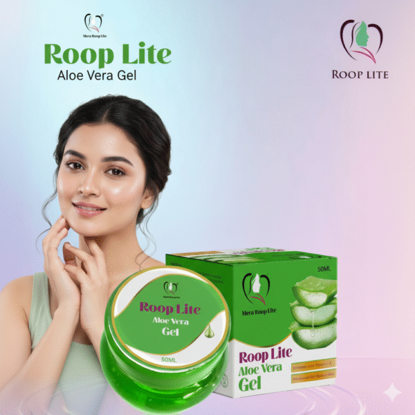 Roop Lite Aloe Vera Gel 50GM (Pack of 2)