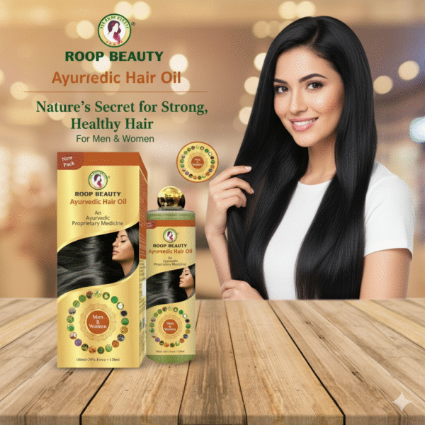 Roop Beauty Ayurvedic Hair Oil 120ML
