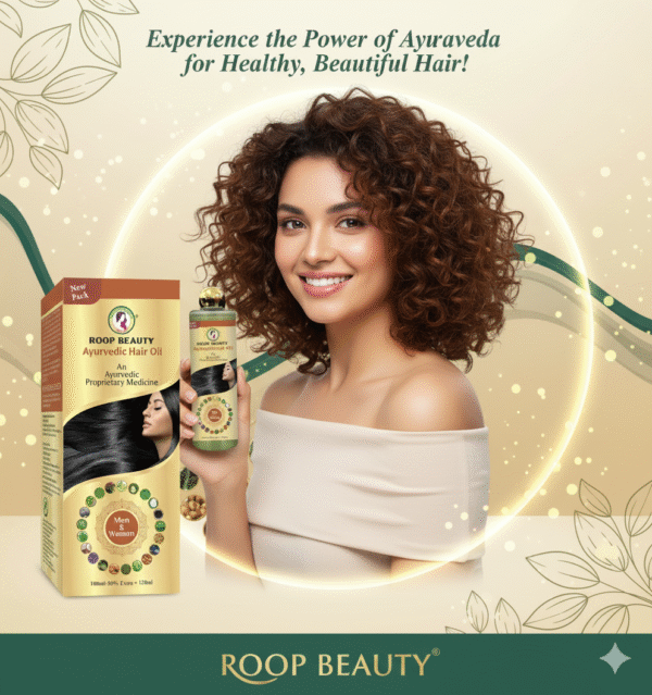 Roop Beauty Ayurvedic Hair Oil 120ML