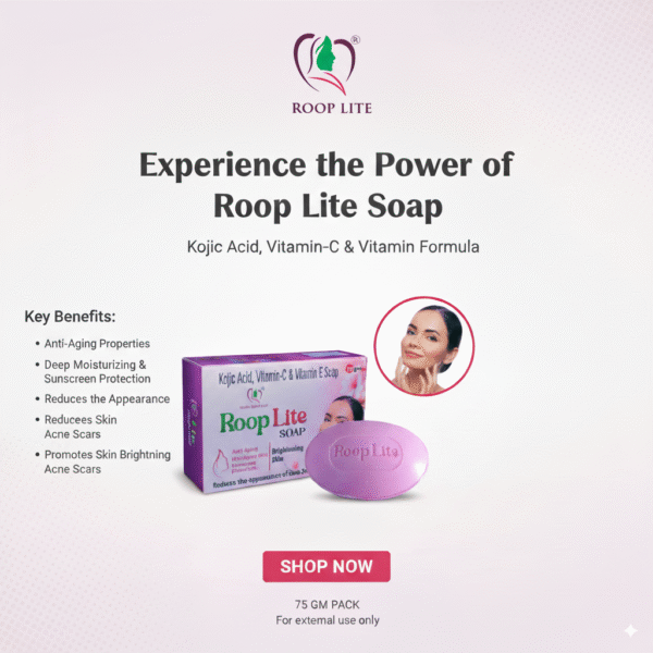 Roop Lite Soap 75GM (Pack of 2)