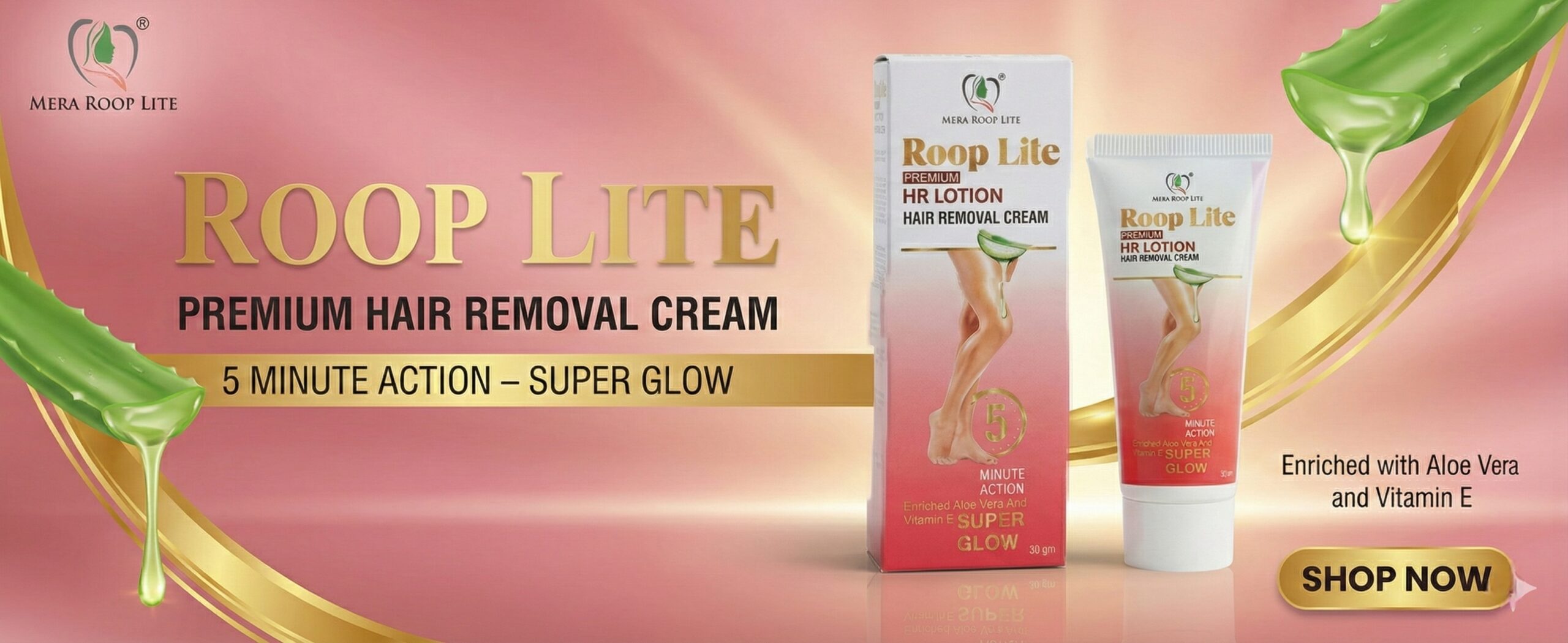 Roop Lite Hair Removal Cream 30GM