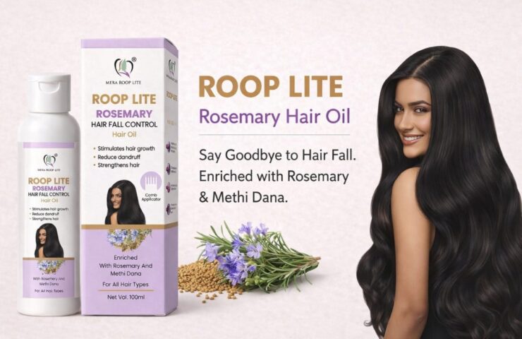 Roop Lite Rosemary Hair Oil – Natural Hair Growth & Hair Fall Control