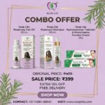 Roop Lite Rosemary Hair Care Combo Pack of 3  Hair Oil 100ml + Rosemary Shampoo 100ml + Roop Lite Cream 20gm